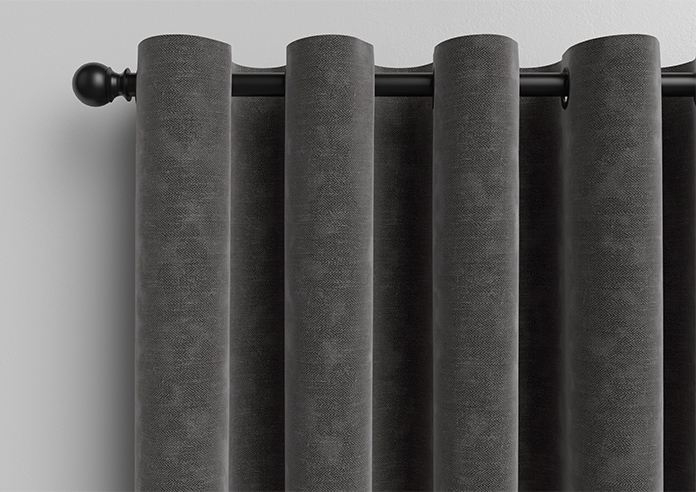 Darwin, Charcoal - Made to Measure Curtains - Image 12